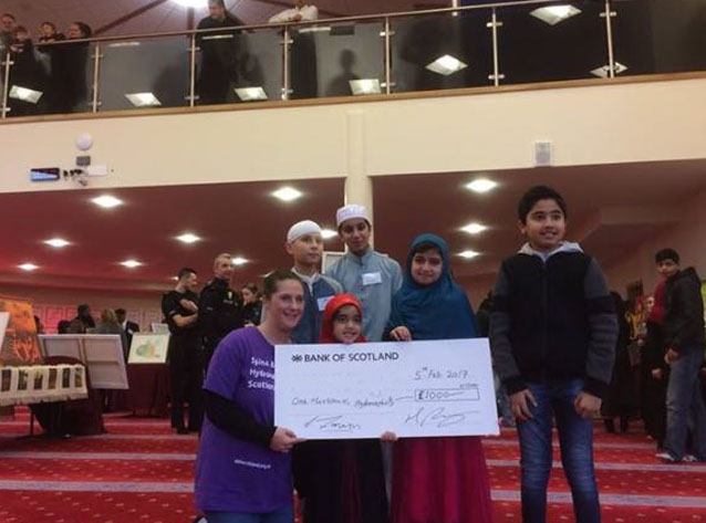 Humzah Fundraises for Charity