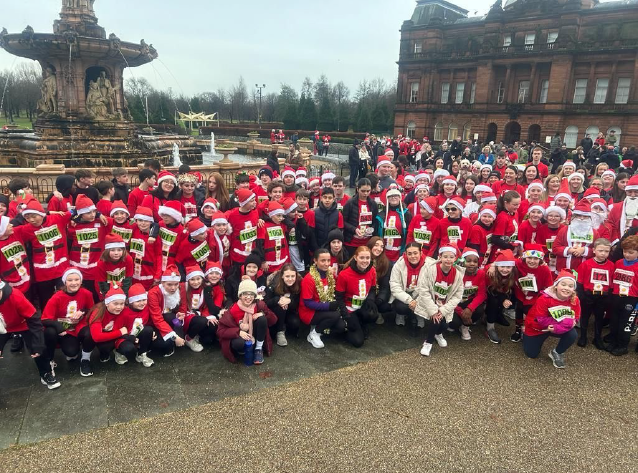 Santa Dash Pupils Raise £4,300 for Charity 