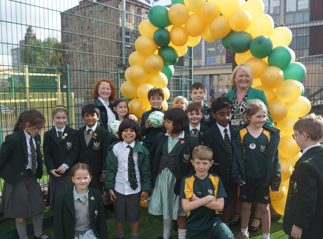 New and Improved Junior School Playground