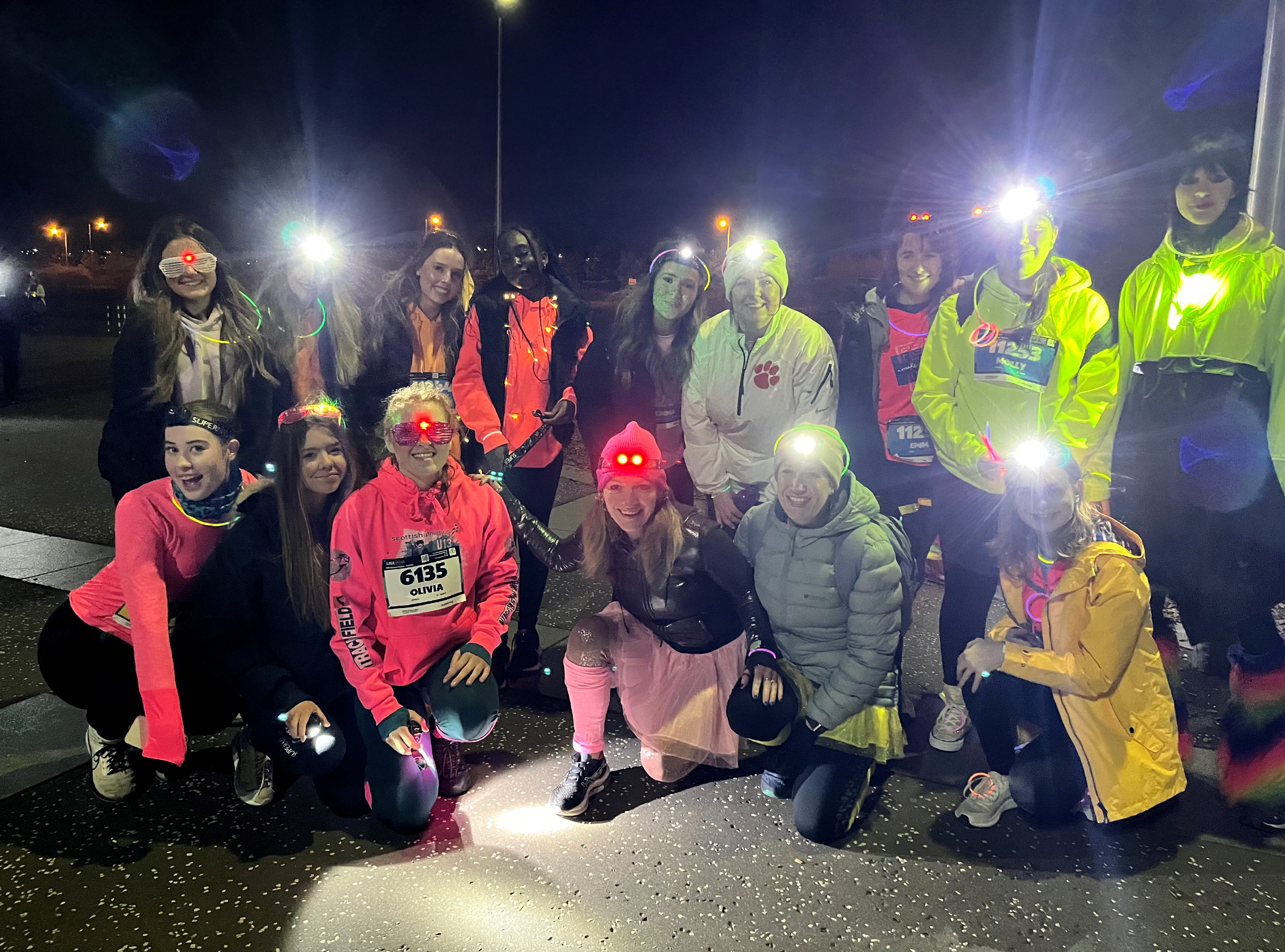 S5s Run the Kelpies Supernova for Charity 