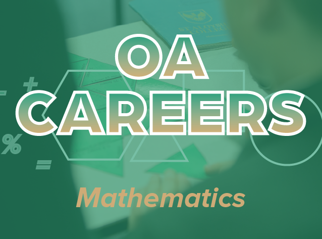 OA Careers in Maths: Iain McComish, Class of '14