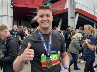 Oskar Wilkie - Manchester Marathon Achievement 