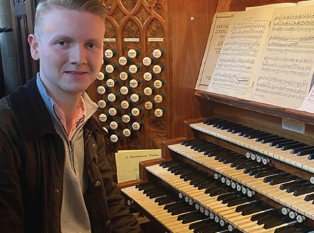 College Organist Makes Debut Recital at Caird Hall