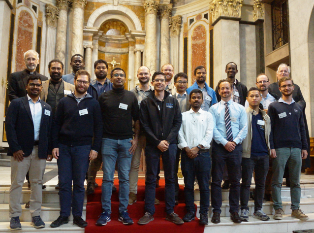 Jesuit Scholastics Visit St. Aloysius' College