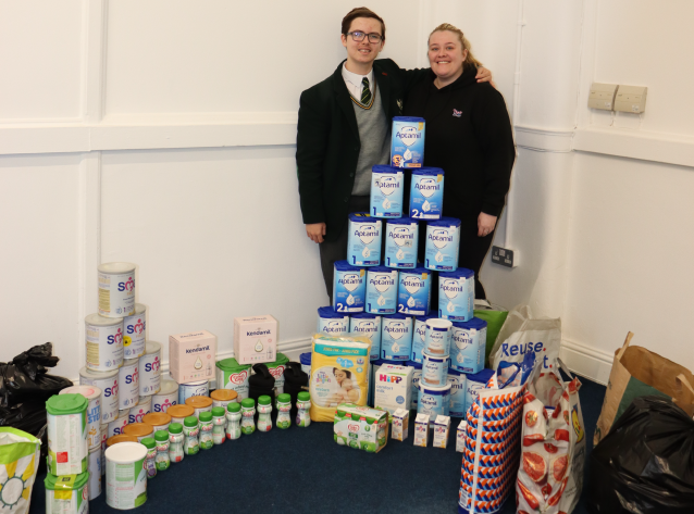 Shay's Glasgow Baby Food Bank Drive